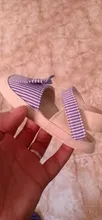 Zapatos de verano para niños y recién nacidos, zapatillas de cuna suaves para bebés, antideslizante con lazo a rayas, 0 a 18 m, 2019