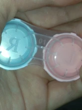 2 uds. De lentes de contacto de Color para Halloween, Cosplay de Anime, lentillas de ojos góticas, Manson de colores blanco, negro y rojo, lentes de contacto