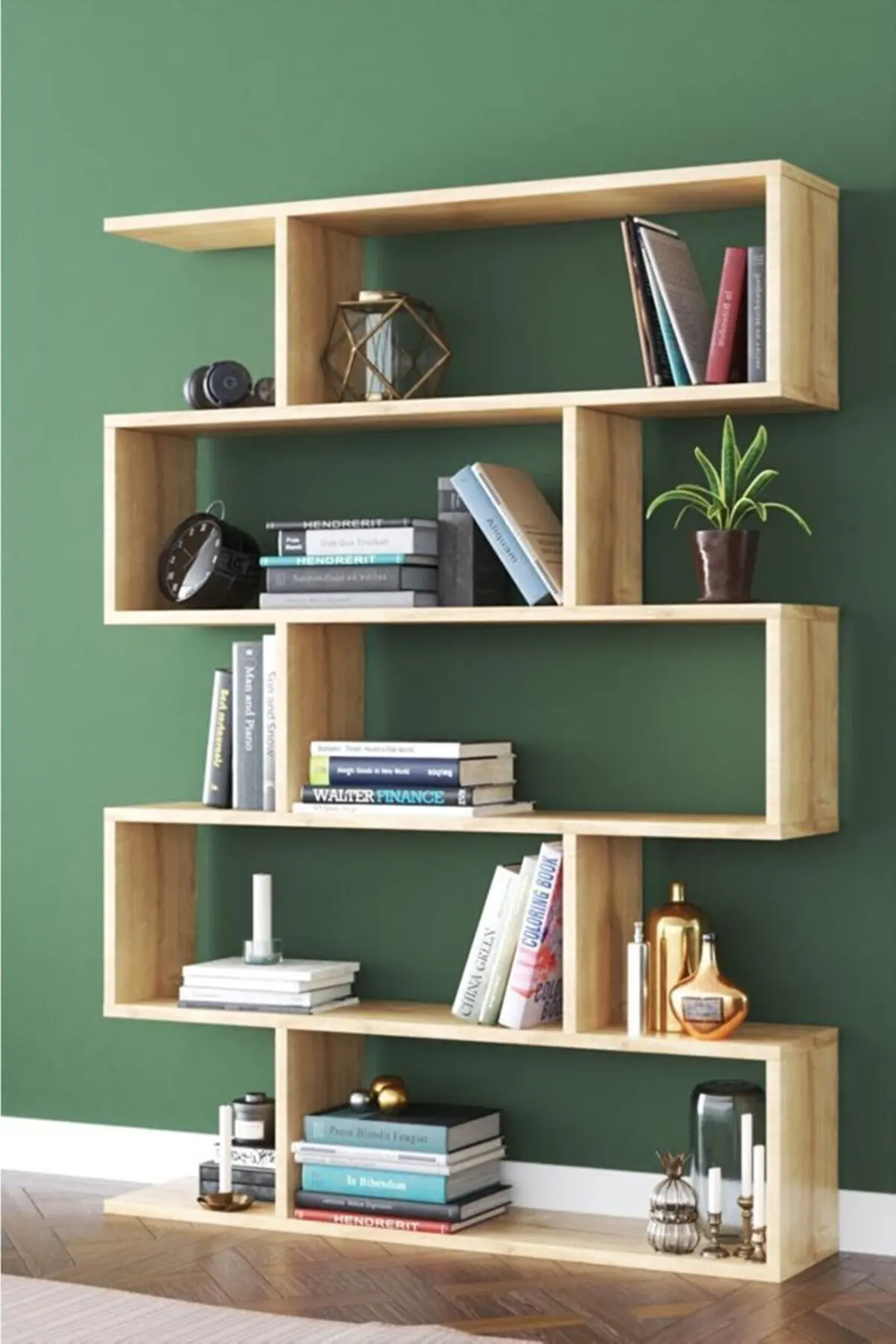 Oak High Quality Chipboard Bookshelf Bookcase Shelf Shelves Bookshelves