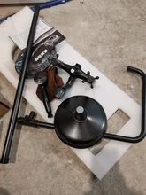 Faucet Shower-Faucet-System Showerhead Bathroom Rainfall Black Brass Dual-Handle 