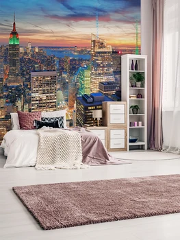 

Photo wallpaper "night City", 2,70X2,70 m (flizelini 1020-3f)