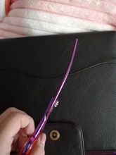 Fenice profesional JP440c 7 pulgadas de alta calidad para mascotas tijeras de peluquería canina curva adelgazamiento tijeras adelgazamiento de 25%