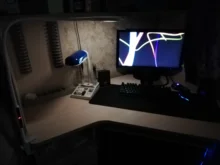 Clip Desk-Lamp Led-Light Eye-Protected-Lamp Brightness Office Led Long-Arm Bedroom 