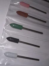 ERUIKA 6 unids/set de goma del taladro del clavo de fresado para manicura poco Flexible pulidora máquina Archivo de clavo eléctrico herramientas de arte