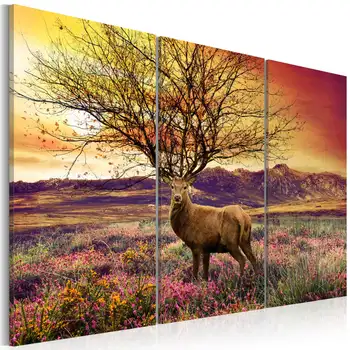 

Imaginative picture-horns: Triptych-60x40 cm