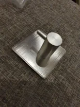 Towel-Hooks Adhesive Wall-Hanger Family-Robe Aluminum-Alloy Bag Hats-Bag