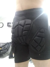 Envío gratuito XS-3XL deportes al aire libre de Esquí Skate Snowboard protección Protector de esquí de patinaje Protector acolchado cadera pantalones cortos