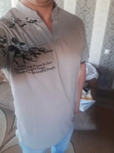 Dingshite-Camiseta de manga corta con cuello levantado para hombre, nueva moda