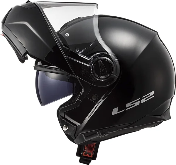 LS2 FF325 Strobe Electric Snow мотошлем черный (электрический визор)|Шлемы| |