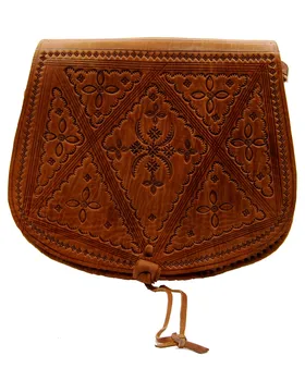 

WOMAN BAG LEATHER ETHNIC MOROCCO ARABIC BOHO CHIC HIPPIE VINTAGE 0407191027