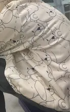 Sudadera con capucha para mujer, de dibujos animados, de oso, primavera y verano, con cremallera, moda coreana, 12345-Lillte