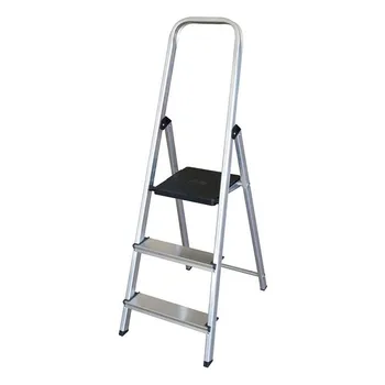 

3-step folding ladder Aluminium