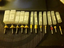 Router-Bit-Set Trimming Milling-Cutter Cutting Woodworking LAVIE Straight Tungsten Carbide