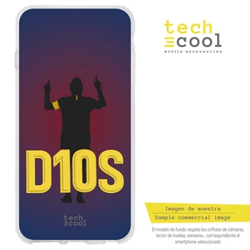 

FunnyTech®Silicone Case for Samsung Galaxy A40 L Messi D10S Design 2 letters