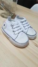 Zapatillas clásicas de lona para bebé, zapatos deportivos con estrella para recién nacido, para primeros pasos, antideslizantes