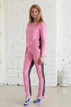 

Two-tone tracksuit: sweater and pants Fiorita