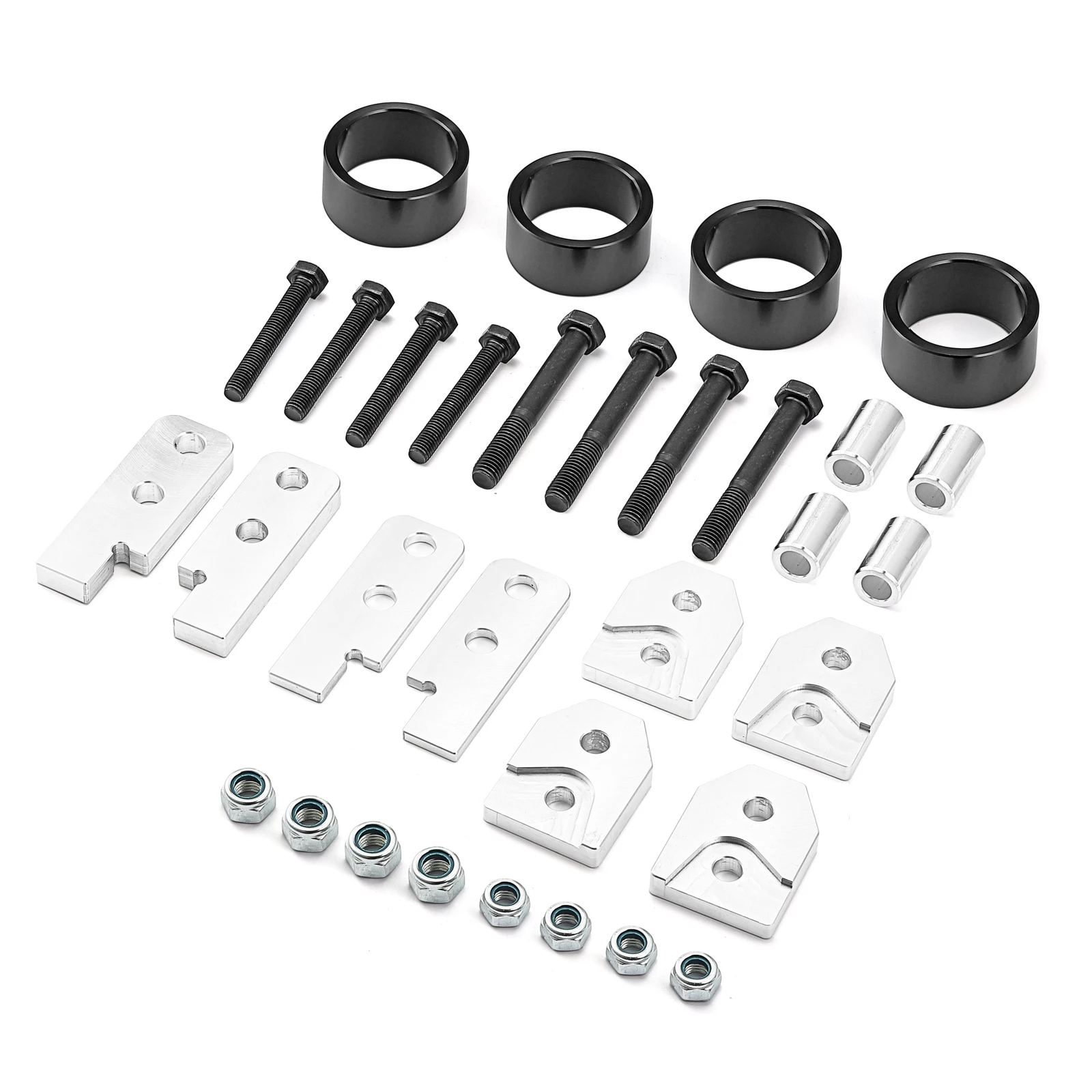 4 Inch Full Front and Rear Suspension Lift Kit Compatible with Yamaha Rhino 450 660 700