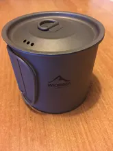 Tourist Tableware Cookware Utensils Kitchen-Equipment Travel-Cooking-Set Titanium-Cup