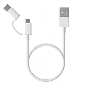 

Usb cord 2.0 xiaomi sjv4083ty-connectors usb Type-C type to/micro usb - 30cm - white