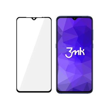 

3MK Protector de pantalla compatible con Xiaomi Mi 9/Mi 9 Pro Negro HardGlass Max - Grado de dureza de la pantalla 9H -