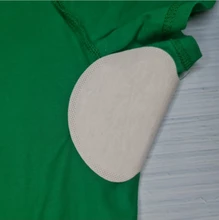 Almohadillas desechables de algodón para el sudor almohadillas axila bajo el brazo para el sudor, para vestido, protección contra el sudor, 100 Uds. (50 pares)