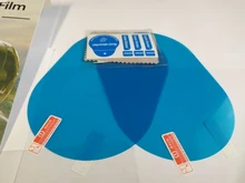 Película antiniebla para espejo lateral de coche, 2 uds., para espejo retrovisor de puerta, antideslumbrante, impermeable, transparente, envío gratis