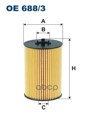 Фильтр Масляный (Вставка) Audi A3 Iii (8v)/ Seat Leon Iii/ Skoda Octavia Vw Golf Vii Filtron арт. OE6883 |