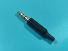 Earphone-Adapter Audio-Jack Stereo-Headset 4pole for DIY Gold-Plated High-Quality