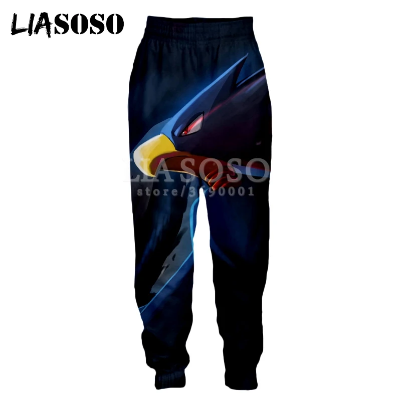 LIASOSO, 3d принт, унисекс, спортивные штаны, аниме, комиксы, бакугоу, кацуки, шигараки, томура, повседневные тренировочные штаны, крутые штаны для бега, X2793