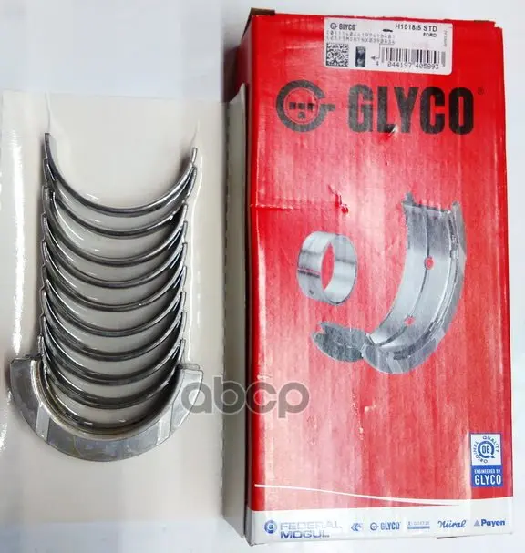 Вкладыши Коренные Ford Focus Ii/Iii 2,0tdi Std(10шт.) Glyco H10185std Glyco арт. H10185STD