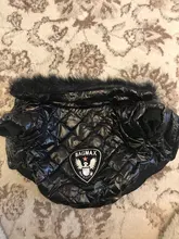 New Arrival Noble Pet Dogs Winter Vest Coat Fur Collar Russia Classic Dogs Clothing Soft