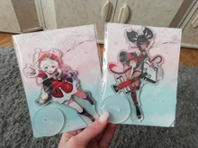 Genshin-Soporte de figura de acrílico con temática de Anime, para decoración de escritorio, señal de pie, llavero, regalos de navidad