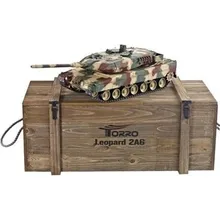 Радиоуправляемый танк Taigen Leopard 2 A6 CAMO RTR масштаб 1:16 2.4G- TG3889-1B-CM