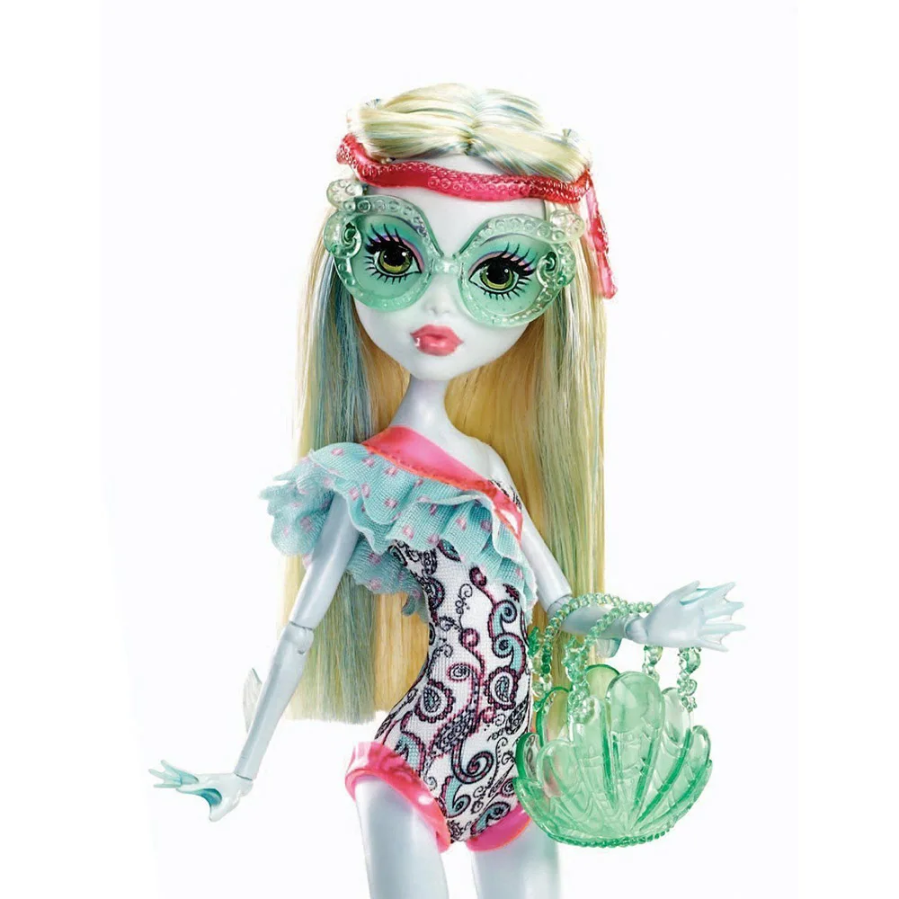 Кукла Monster High Лагуна Блю- Монстры в купальниках
