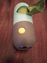 Dispensador de bolsas de basura para excrementos de perro, luz LED, apto para correa de Mascota, no incluye batería, bolsas para excrementos degradables