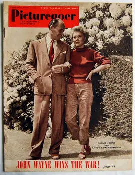 

Picturegoer N ° 851. August 25, 1951. Glynis Johns and Antony Darnborough, Rita Hayworth