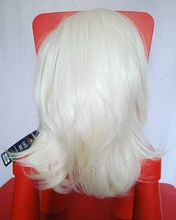 Golden Beauty-pelucas frontales de encaje para mujer, pelo sintético liso Rubio, sin enredos, fibra resistente al calor, Cosplay