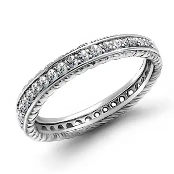 

Ring Sunduk from silver "track" with scars