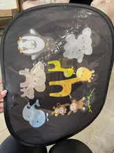 2 uds de dibujos animados lindo parasol de coche cubierta de protección UV cortina de ventana lateral parasol para bebé niños de coche Universal estilo plegable