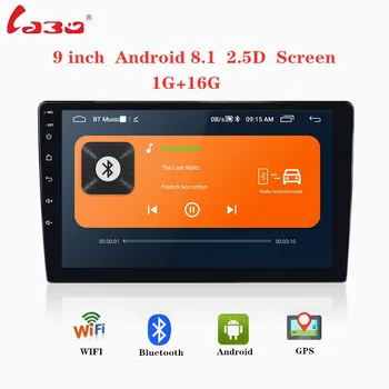 

9''/10''Android 8.1 Multimedia Player Quad Core 2 din car radio Split Screen GPS navigation Wifi Bluetooth Audio stereo 1+16