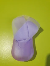 50 unids/caja de viaje portátil desechable caja de jabón de mano de papel lavado caja perfumada rebanada hojas Mini jabón papel al aire libre Herramientas Limpiar