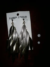 JIOFREE-pendientes de oro punk multicapa para mujer, aretes con Clip de exageración Vintage sin Piercing