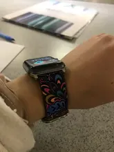 Band Replacement-Strap Floral Apple Watch Iwatch-Series 40MM for 5 4/3/2/1-38mm Paragraph