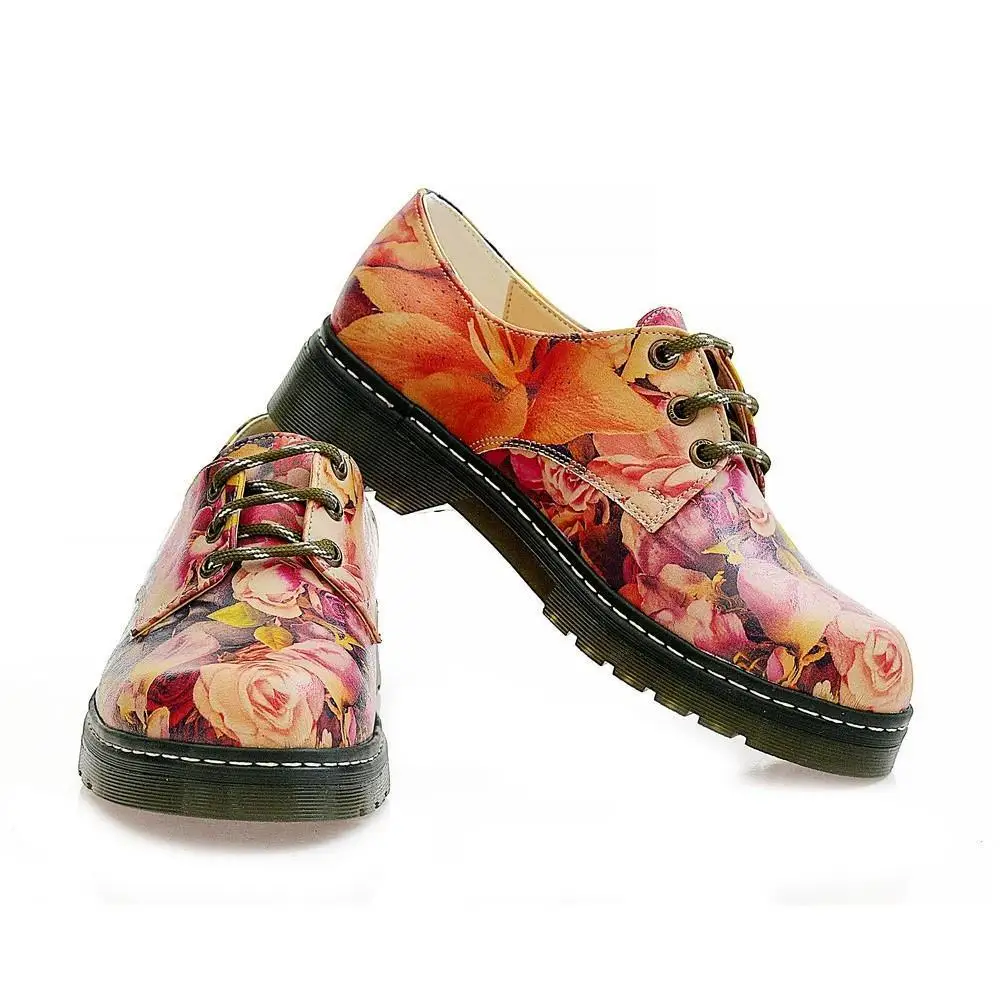 Дерби Женские GOBY Roses MAX115 (Турция) | Обувь