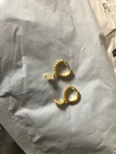 ROXI-Pendientes redondos de aro de lujo con forma de luna y estrella para mujer y niña, aretes de boda, Pendientes de cartílago de Plata de Ley 925, joyería