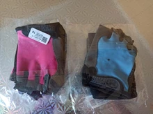 Guantes antideslizantes para ciclismo para hombre y mujer, de medio dedo, transpirables, para deportes de choque, para bicicleta