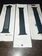 Solo bucle para reloj Apple Watch banda 44mm 40mm iWatch banda 38mm 42mm correa elástica pulsera de silicona Apple watch serie 5/4/3/SE/6/Correa