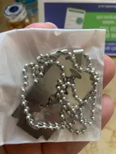 Dongsheng de plata de moda de acero inoxidable de Color hojas de afeitar collares pendientes hombres joyería de acero afeitadora de hombre forma collar-30