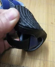 Sandalias de verano para niños y niñas, zapatillas de cuero antideslizantes suaves para exterior, zapatos planos para la playa, B0031