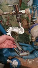 Nozzle Sprayer Hose Telephone Shower-Head Bidet Bathroom Toilet Handheld Shattaf Portable